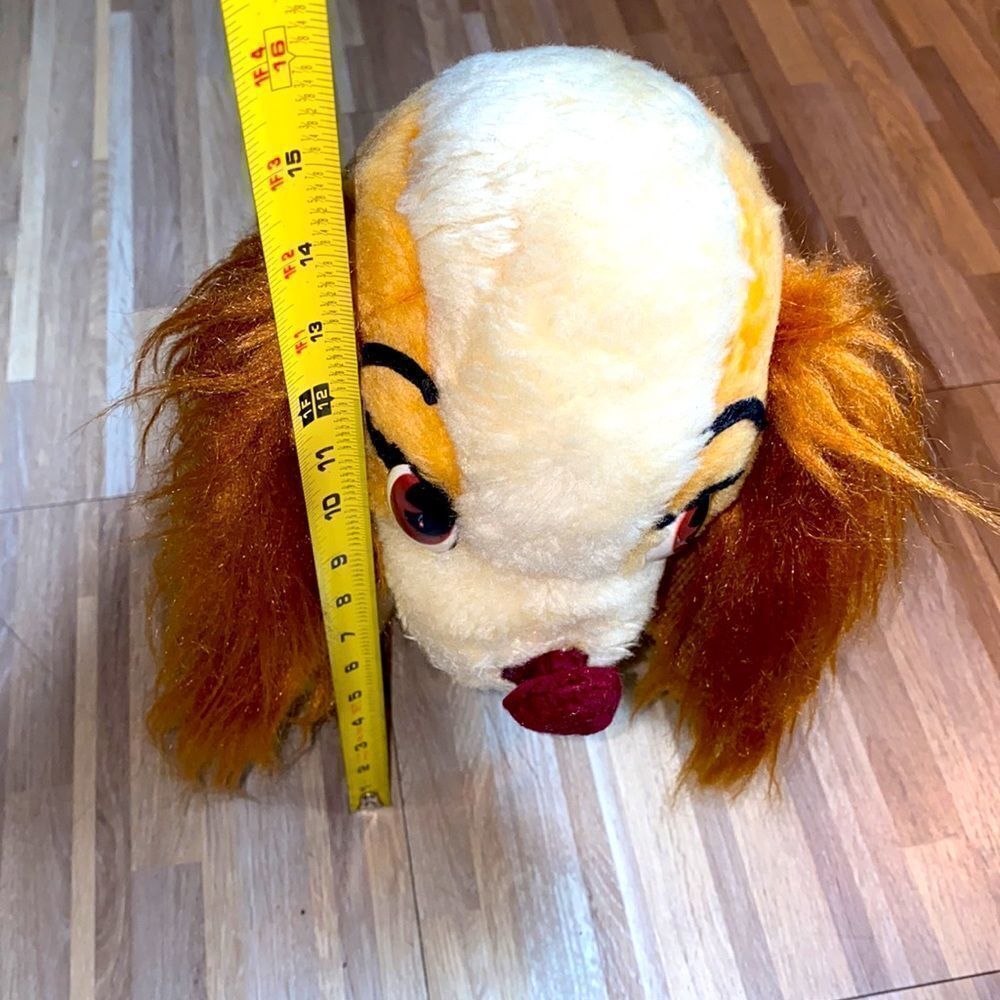 Disney plush stuffed animal Lady and the tramp vintage Walt Disney character - Picture 10 of 11